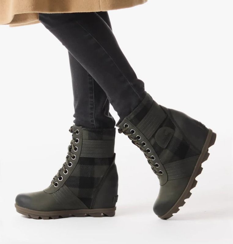 Sorel Kadın Lexie™ Boot - Takozlar Koyu Yeşil - 892-KIDOTG